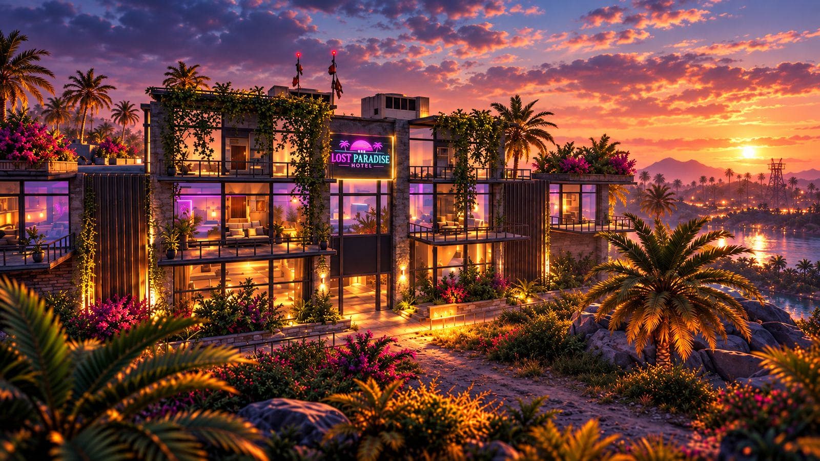 The former luxury side of LOST PARADISE