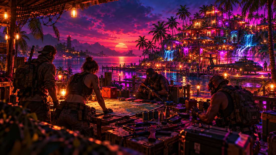 LOST PARADISE island archive